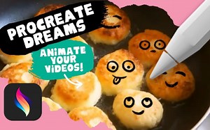 【PROCREATE DREAMS】新手级教程 You Can Draw This in PROCREATE 手把手一步步教你制作可爱食物动画_哔哩哔哩_bilibili