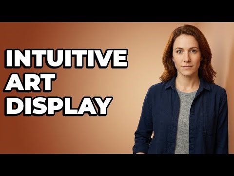 Are There Tips for an Intuitive Art Portfolio Display?