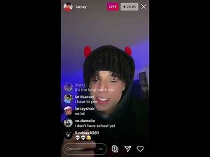 Larray LIVE On Instagram 08/02/20
