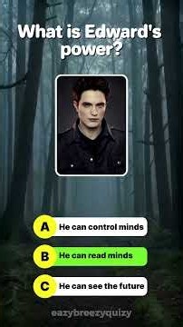 Twilight Quiz 🧛 | Part 3 #quiztime #quiz #twilight