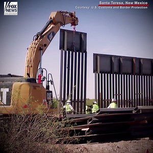 1.9M views · 43K reactions | BORDER WALL CONSTRUCTION: As part of President Donald J. Trump's executive order, construction for a border wall replacement began this week. https://fxn.ws/2IVtrhM | Fox News | Facebook