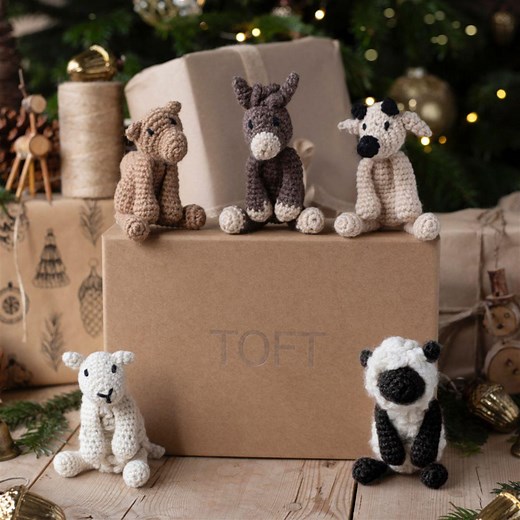 TOFT's Mini Nativity Crochet Discovery Box Kit