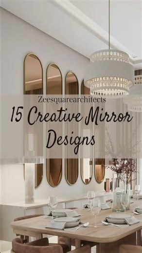 15 Creative Mirror Designs Used in Interiors | Stylish & Modern Ideas (2026) #shorts #design