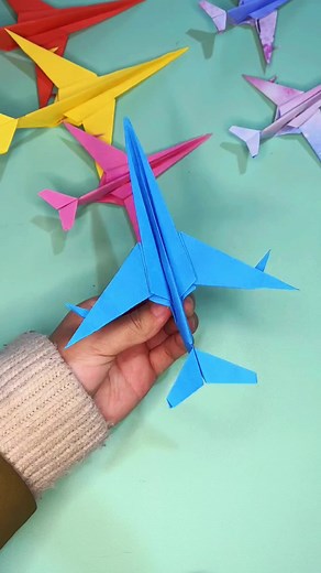 Simple Origami Airplane Tutorial