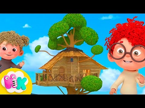 Tree House Song for Kids 🏡 HeyKids Nursery Rhymes