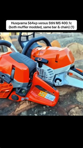 Husqvarna 564xp vs Stihl MS 400.1c: A Muffler Mod Comparison