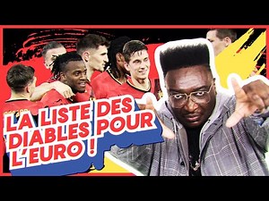 La liste des Diables pour l’Euro !