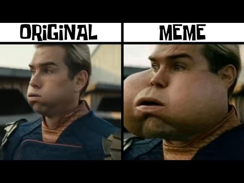 Homelander Blow Original VS Meme...