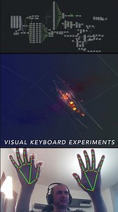 Experiments with Visual Keyboard