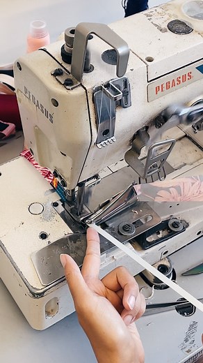 @tailormadeshop on Instagram: "I can do this all day. 🤣🤣🤣🤣 Making swim straps using my favorite coverstitch machine plus double fold binder method. ✨✨✨ #bramaking #handmadelingerie #sewingbras #brasewing #sewyourownlingerie #tailormadeshop #tailormadeshoppe #swimwearsewing #sewingswimwear #diyswimwear #sewyourownswimwear #sewyourownswimsuit #coverstitch #coverstitchmachine"