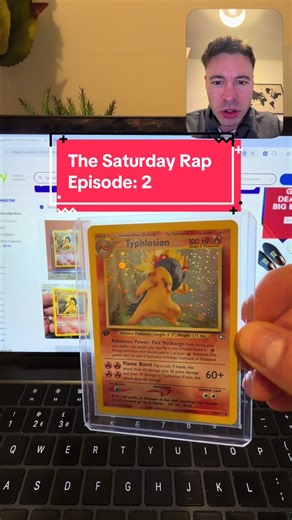 Saturday Rap! Need to make these snappier. Wartortle 151 hype, 1st Edition Typholsion, and trading card shop rates rant. #Pokemon #Typholsion #151 #Wartortle