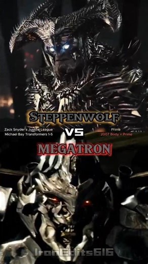 Steppenwolf (ZSJL) vs Megatron (Bayverse)