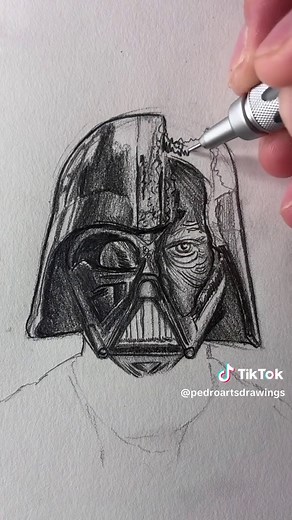 How to Draw Darth Vader (Star Wars)