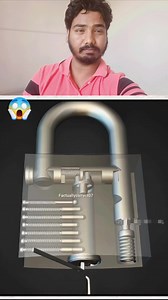 Lock kaise kaam karta hai dekhiye 😱👍। #Lock #technology #locktechnology #trending #viral | Saif Ansari