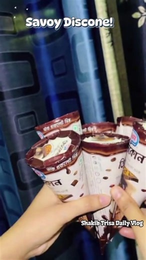 Savoy Discone Ice Cream That's Going Crazy #viral #foodtrend #chocolate