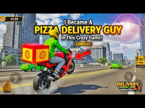I Become A Pizza Delivery Guy! For One Day 😱🍕🔥