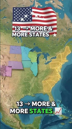 Why Does America Have 50 States? 🇺🇸🤯 The Real Reason!
