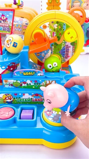 ASMR Satisfying & Unboxing with Review Pororo Rolling Park PlaySet Fidget Toy #asmr #review #fidget