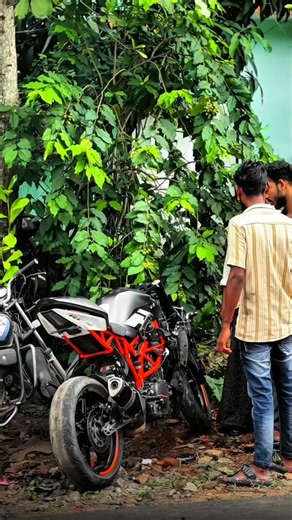 KTM RC 390 Accident 💔🥹