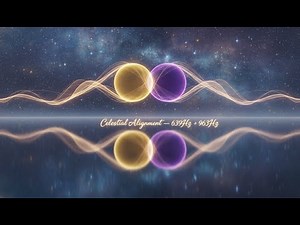 639Hz + 963Hz 🌌 Celestial Alignment | Heart & Crown Chakra Healing Meditation