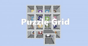 Puzzle Grid Minecraft Map