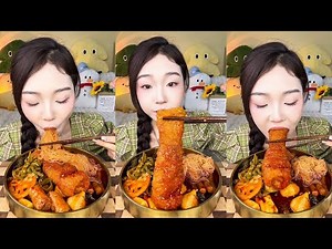 Extreme Fire Noodles Challenge 🔥🌶️ | Chinese Mukbang Eating Show 😱