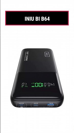 TOP 5. The best portable chargers for laptops. Test and comparison 2025
