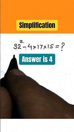 Simplification||Maths||Short Video shorts||Short||maths trick||