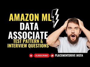 Amazon ML Data Associate 2024 | Essential Interview Questions & Test Pattern
