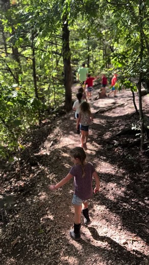 @Andrew Corbett on an exploration with the kids