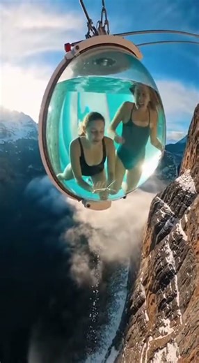 Sudden Pool Capsul Collapse | #poolcrack #poolfail #wowmoment