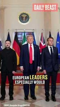 Why Europe's Leaders Are Standing Up To Trump