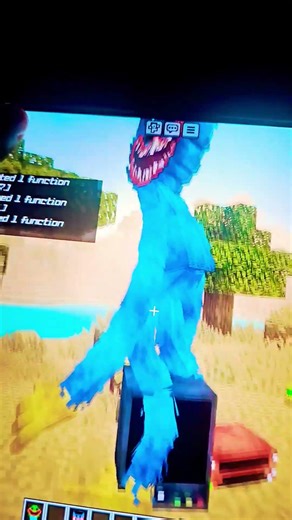 nightmare huggy wuggy in Minecraft