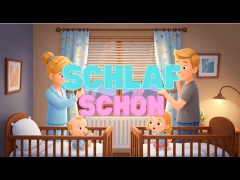 Schlaf schoen - German lullaby - sleep in 3 minutes _Masterskinderlied - Children Song #lullaby