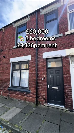 🏡 3 bedroom property for £60,000 #property #ukproperty #propertyinvestment