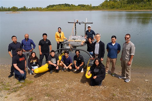 Purdue and Saab collaborate on autonomous marine vehicles