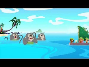 Bubble guppies 3 big monkeys crying