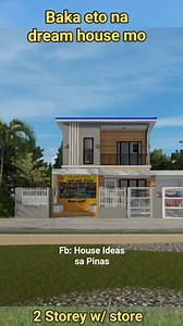 745K views · 11K reactions | 2 Storey House Design Idea for you #dreamhouse #tinyhouse #houseideassapinas #reelsfb #reelit #reelscontest #pinoyreels #smallhousedesign #modernhouse #housedesign #housedesign2024 #houseplans #4bedroomdesign #4bedrooms #newhouse | House Ideas sa Pinas | Facebook