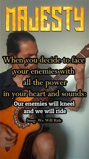 Your HEART will SING this #powermetal #majestyband #guitar #guitarcover #metal #metalfans #music