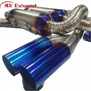[Hot Item] High Quality Exhaust System BMW 3 Series E46 E92 E90 M3 M2 M1 M4 M5 M6 Titanium Exhaust Muffler Catback Exhaust Pipes
