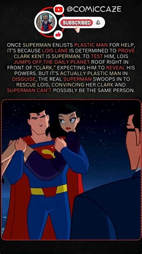 Plastic Man's Power To Turn into Superman