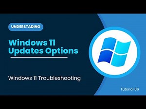 06 | Understanding Windows 11 Updates Options | Windows 11 Troubleshooting