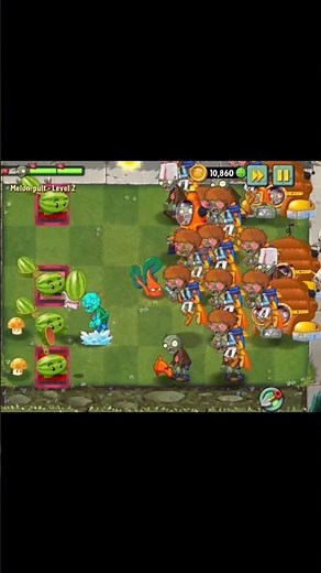 🍉 Melon-pult DESTROYS the Zombie Wave! | PvZ2