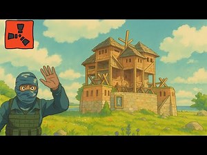 🔥 Best Duo/Trio Rust Base 2025 – Strong Shooting Floor Fortress with Wide Peaks | Rust Base Build