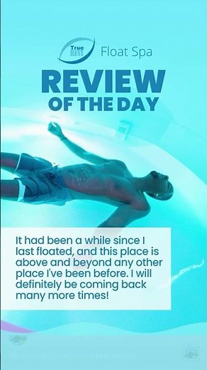 “The best float spa I’ve been to.”
