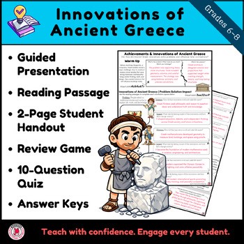 Achievements & Innovations of Ancient Greece | Ideas, Inventions & Impact