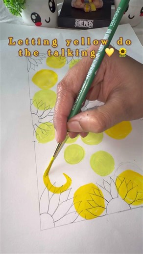 Sunshine Blooms on Paper