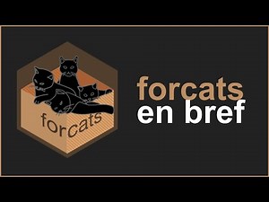 forcats en bref - données catégorielles