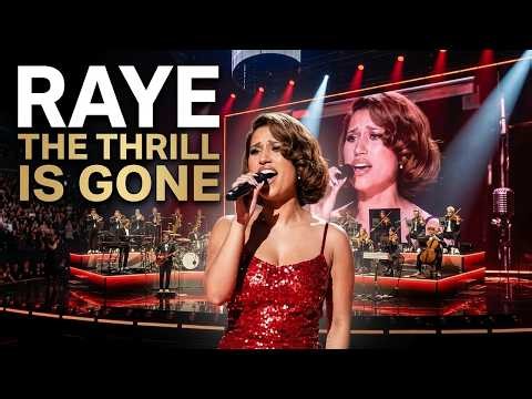 RAYE Performs The Thrill Is Gone at The O2 | Full Orchestra Performance
