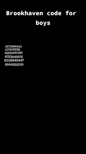 Brookhaven Boy Filipino Code 2021 | Roblox Games TikTok Philippines
